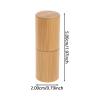 Gogogmee Wooden Roll-on Essential Oil Bottle 3ml Small Portable Perfume Sample Bottle for Travel Aromatherapy Sub-packing view 2