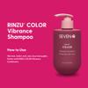 SEVEN Rinzu Color Vibrance Shampoo, Color Safe Shampoo for Color Treated Hair, Fade Protection Moisturizing Cleanse with Argan Oil Jojoba Sunflower ProVitamin B5, 11.8oz view 4