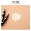 PartyKindom 10pcs Silicone Makeup Puff Set, 3d Water Drop Foundation Blender Sponges, Reusable Non-absorbent Cosmetic Applicators for Liquid Cream Concealer, Easy to Clean Beauty Tools view 3