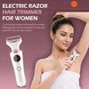 Electric Razor for Women, 4-in-1 Bikini Trimmer & Body Shaver for Face, Legs, Underarms, Pubic Hair, Rechargeable Wet/Dry Painless Hair Removal with LED Light & Travel Lock view 2
