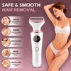 Electric Razor for Women, 4-in-1 Bikini Trimmer & Body Shaver for Face, Legs, Underarms, Pubic Hair, Rechargeable Wet/Dry Painless Hair Removal with LED Light & Travel Lock view 4