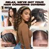 BECUS 14" Curly Headband Wig for Black Women Glueless Half Wig Style view 4