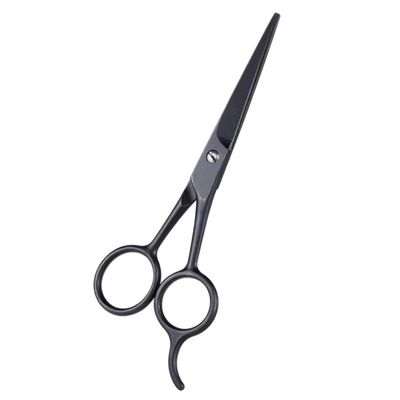 Didiseaon Stainless Steel Beard and Eyebrow Scissors Black Grooming Scissors Precision Trimming Tool for Mens Facial Hair Care Daily Use