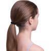 150 Pcs Tiy Hair Ties, Elastic,No Damage,No Pull,Seamless Hair Ties for Women & Men,Ponytail Holders,2 Inch Diameter Thick No Breakage Soft Pony Tails Hair Ties for Thick,Heavy,Curly,Thin Hair view 4