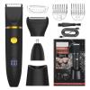 3 in 1 Electric Body Hair Trimmer for Men (Black) view 1