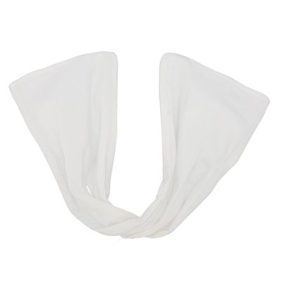Bow Fabric Hair Bun Maker,Fashionable Women Hair Bands Hairstyle Accessory Durable Hair Accessories,for Party Wedding Yoga Dance Ballet Performance Cloth Fabric 35 x 10cm (White)
