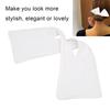 Bow Fabric Hair Bun Maker,Fashionable Women Hair Bands Hairstyle Accessory Durable Hair Accessories,for Party Wedding Yoga Dance Ballet Performance Cloth Fabric 35 x 10cm (White) view 2