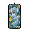 Aglebo Floral Cute Koala Hanging Toiletry Bag for Women Portable Travel Cosmetic Makeup Bag Multifunction Waterproof Toiletry Organizer with Handle for Traveling Accessories Toiletries Bag view 1