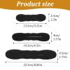 9Pcs Hair Bun Maker Sponge Foam Shaper Magic Snap Roll Sponge Curler Clips Easy Bun Twister Donut Maker Hairs Updo Styling Accessories for Women Ballet French Twist Thin Curly Straight Wavy view 2