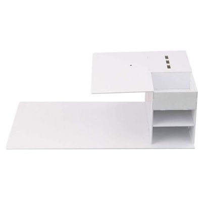 QCdeSoulBLV Eyelash Extension Pillow Shelf Salon, Eyelash Grafting Organizer Makeup Storage, White