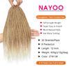 NAYOO Senegalese Twist Crochet Hair - 8 Packs 12 Inch Short Crochet Hair For Black Women, 30 Strands/Pack Small Twist Crochet Hair Hot Water Setting, Crochet Twist Braids Hair view 2