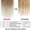 NAYOO Senegalese Twist Crochet Hair - 8 Packs 12 Inch Short Crochet Hair For Black Women, 30 Strands/Pack Small Twist Crochet Hair Hot Water Setting, Crochet Twist Braids Hair view 3