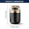 Mini Electric Shaver, 1.5x2.4 2 in 1 Waterproof Electric Razors, Compact Portable Efficient and Comfortable Mini Shaver for Quick Touch-ups, Portable view 2