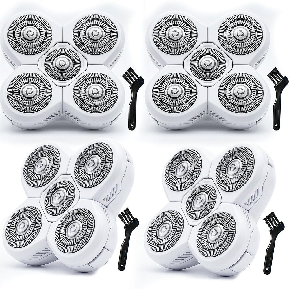 5 Head Replacement Shaver Blade for Freebird FlexSeries BodySmooth Razor