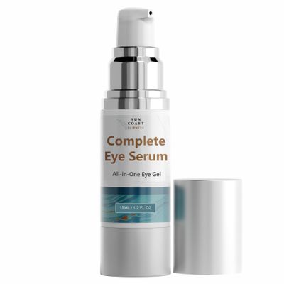 Sun Coast Sciences - Complete Eye Serum by Dr. Mark Rosenberg for Wrinkle Reduction, Age Spots Fading, and Under-Eye Bags Treatment,1/2 Fl Oz