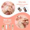 4PCS Makeup Sponges for Foundation, Foundation Sponge for Face Powder, Cosmetic Sponge for Flawless Foundations, Sensitive and All Skin Round and Square view 4