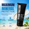 Titan Tallow SPF 50 Mineral Sunscreen Organic Grass-Fed Beef Tallow with Non-Nano Zinc Oxide Broad Spectrum UVA/UVB, Reef Safe, for Face and Body 5 Oz view 4