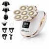 7D Electric Razor for Women 5 in 1 Wet Dry Rechargeable Women's Electric Shaver, Bikini Trimmer & Facial Hair Remover for Legs, Arms, Face, Underarms, Cordless Painless Hair Removal Kit view 1