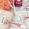 Equate The Stylish 3 Blade Disposable Razors for Women, Sensitive, with Shea Butter and Vitamin E, (3 PACK) 9 Count view 4