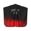 Funny Gay Sounds Gay I'm in LGBTQ Gift Barber Cape for Men Salon Hair Cutting Cape Professional Haircut Capes with Adjustable Elastic Neckline 55" x 66" view 2