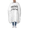 Fun Fact I Don't Care Gift Barber Cape for Men Salon Hair Cutting Cape Professional Haircut Capes with Adjustable Elastic Neckline 55" x 66" view 1