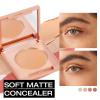 Under Eye Concealer for Dark Circles - Brightening Eye Corrector with Concealer Brush - Full Coverage Crease-proof Formula - Lightweight Long Lasting Eye Makeup (#2) view 4