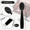 50 Pcs Disposable Eye Shadow Applicators, Mini Eye Shadow Applicators Sticks, Disposable Makeup Eyeshadow Sponges, Eyes Makeup Brushes with Black Sponge Tip for Women view 3