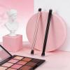 10 PCS Eyeshadow Smudge Brush Double Ended Makeup Brushes for Blending and Shading Small Soft Pointed Foundation Applicator for Concealer Eyeliner Crease (Rose Gold, Black) view 4