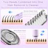 LIBAXIN Glow Aura 2-in-1 Electric Shaver for Women, Bikini Line Trimmer & Peach Fuzz Remover, IPX7 Waterproof Wet & Dry Electric Razor for Pubic Hair, Underarms and Legs (Purple) view 4