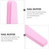 FESTFENDS 20pcs Pink Nail File Strips and Sponge Buffers for Natural Nails with Diamond Shape for Home and Salon Use view 3