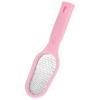 JEWEDECO Stainless Steel Foot File Callus Remover Tool Pink Handheld Pedicure Exfoliating Scrubber for Dead Skin Removal and Foot Care view 1