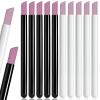 10 Pcs Round Nail Sanding Stone Pen, Washable Nail File Cuticle Remover Pen Nail Cuticle Pusher Stick Manicure Pedicure Tool for Nails Fingernail Care view 1