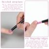 10 Pcs Round Nail Sanding Stone Pen, Washable Nail File Cuticle Remover Pen Nail Cuticle Pusher Stick Manicure Pedicure Tool for Nails Fingernail Care view 3
