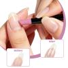 10 Pcs Round Nail Sanding Stone Pen, Washable Nail File Cuticle Remover Pen Nail Cuticle Pusher Stick Manicure Pedicure Tool for Nails Fingernail Care view 4