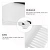 CATIEBYE Hair Dyeing Brush and Hair Dye Bowl Set with White Mixing Bowl and 2 Soft Bristle Brushes for Salon and Color Style view 3