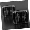 SEWCHICS 2pcs Dual Hole Eyeliner Pencil Sharpener Cosmetic Lip Liner Sharpener for Makeup Artists and Women for Eye and Brow Pencils view 4