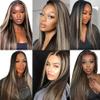 Highlight Honey Blonde Human Hair Bundles #P1B27 Straight Bundles 22 Inch view 2