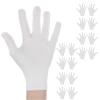 8 Pairs Cotton Gloves for Sleeping, White Gloves for Moisturizing Hands Overnight Breathable & Moisturizing for Women & Men view 1
