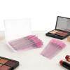 100 Pcs Eyelash Brush Disposable Mascara Wands, Crystal Eyebrow Spoolies Brush for Extensions, Eyelash Extensions Makeup Brush Tools with Container view 2