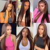 #4 Brown Tape in Extensions Human Hair 16 Inch Chocolate Brown Straight Tape in Seamless Extensions Dark Brown Hair Skin Weft Seamless Invisible Remy Hair 40g 10Pcs. view 2