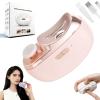 Electric Nail Clippers 3 in 1 Automatic Nail Trimmer File & Polisher with Dust Collector & LED Light, One-Handed Operation, Portable Grooming Tool, Mess-Free Nail Care System (Pink) view 1