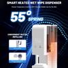 5-10s Fast Automatic Hot Towel Dispenser, Hot Face Towel Heater Machine Dispenser, 55 (131F) Constant Temp Silent, 500ml Tank, Home Salon for Facials, Spa, Facial, Bathroom (4*Paper) view 2