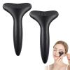 2 PCS Black Mascara Guard Shield, Reusable Mascara Shield Applicator Guard, Silicone Lash Guards for Mascaras, Eyelash Mascaras Protector Tool for Women view 1
