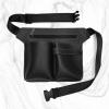 UXALoH6 Barber Waist Pouch Barber Hair Scissor Bag Pu Leather Hairdressing Holster Bags Large Capacity Tool Waist Pack Belt Salon Storage Supplies view 4