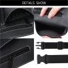 UXALoH6 Barber Waist Pouch PU Leather Hair Scissor Bag Barber Comb Clip Case - Hairdressing Tool Holder Salon Waist Pack Belt Storage Solution For Stylists view 4