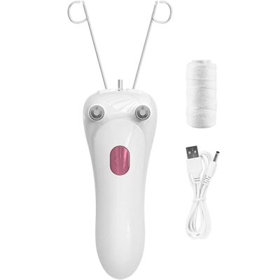 Face Threading Tool, Electric Cordless Threading Hair Removal, Portable USB Rechargeable Beauty Hair Remover