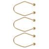 Mikikit 3pcs Facial Dimple Makers Dimple Trainer Tool Stainless Steel Face Shaper Facial Muscle Exerciser for Natural Cheek Formation and Personal Care view 1
