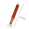 VILLCASE Leather Razor Strop Barber Sharpening Cloth Dual Strap Straight Razor Sharpening Strap for Men's Shaving Accessories view 2
