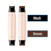 2LL4HM Eyeliner Stamp Pen, 2 in 1 Double Head Rotatable, Quick Drying, Long Lasting, High Pigmented, Waterproof, Smudge-Proof, for Women and Girls (Black) view 3