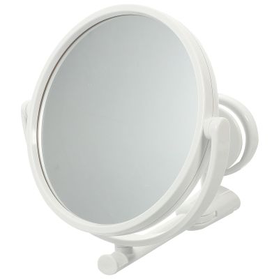 ULTECHNOVO Punch-Free Foldable Rotatable Wall Makeup Mirror Single-Sided Bathroom Mirror Decorative Vanity for Bathroom Use